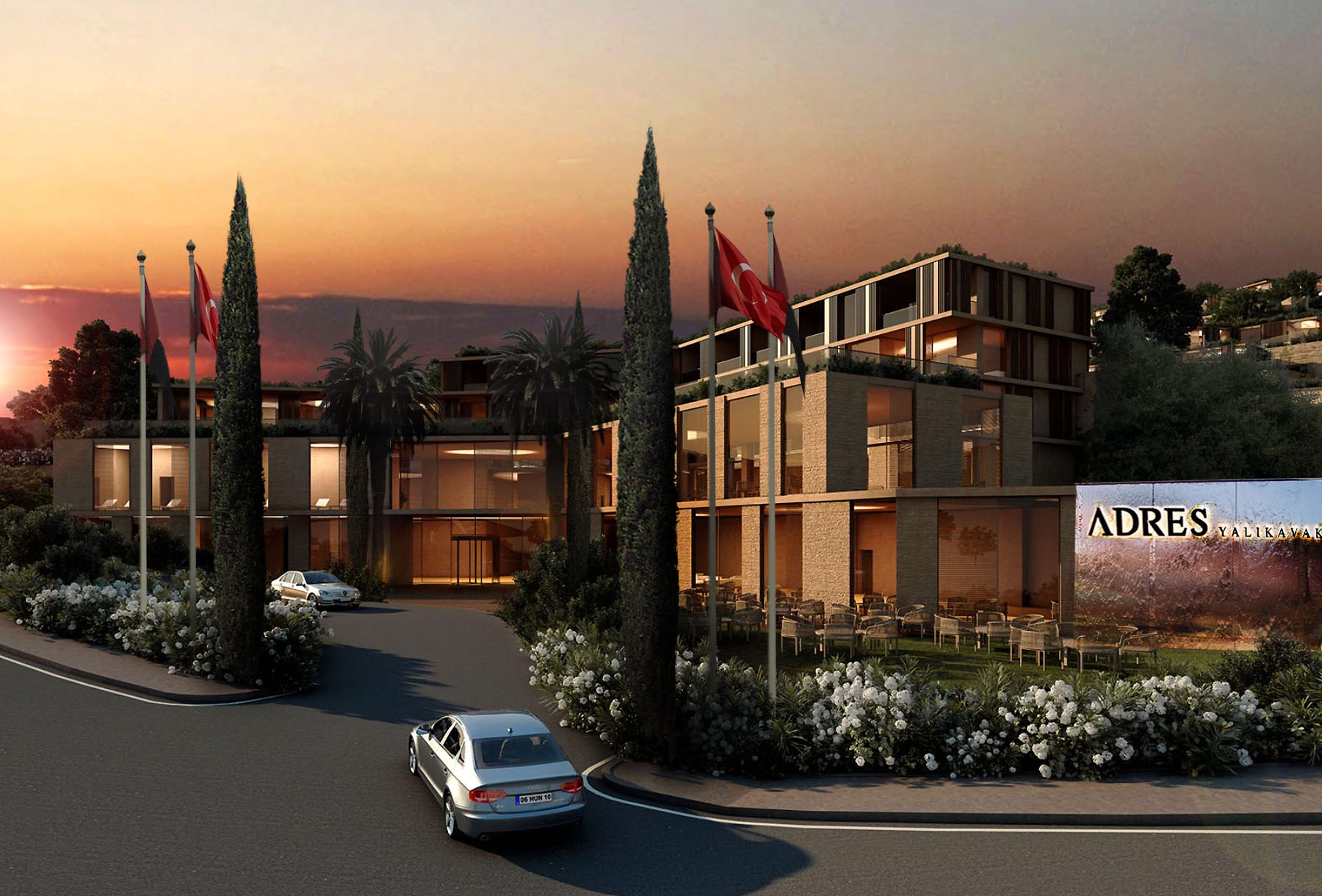 Adres - An exclusive project for residences and hotel - المناطق السياحية السكنية