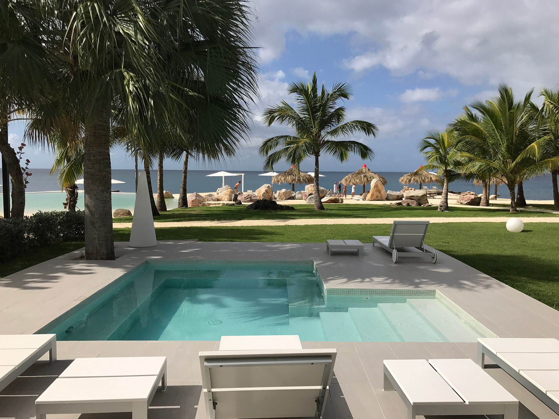 Dominicus Marina Resort's new pools - استخر های شنا