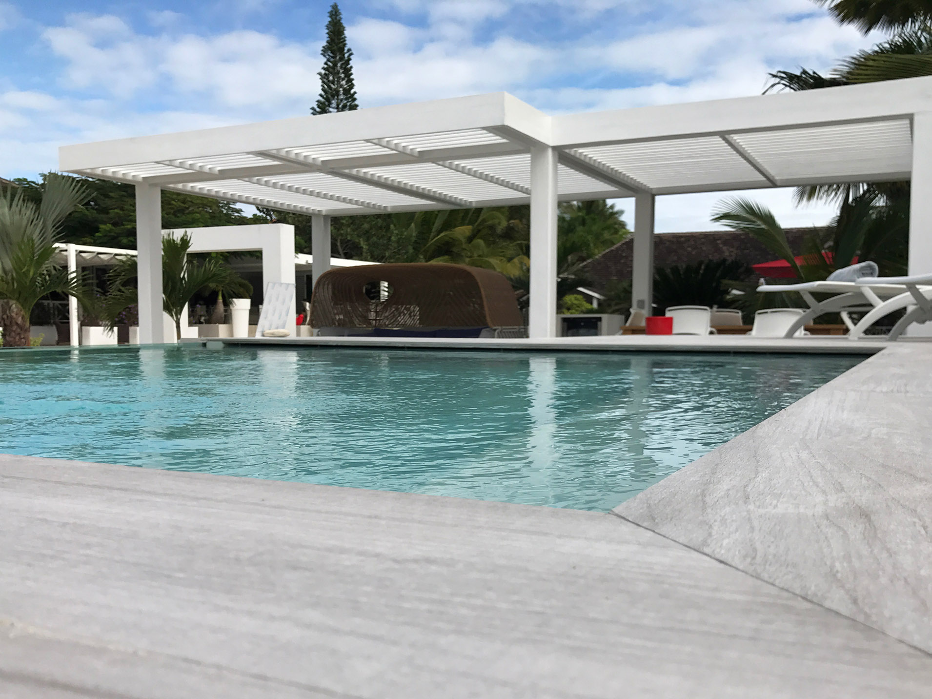 Dominicus Marina Resort's new pools - استخر های شنا