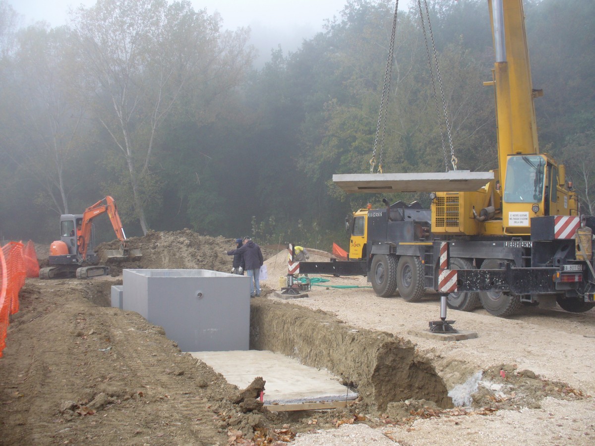 Ponte di Ferro plant at Perugina - Purification - Paghera